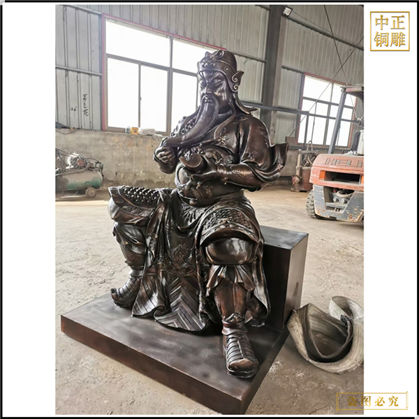 供應坐像銅關(guān)公廠家